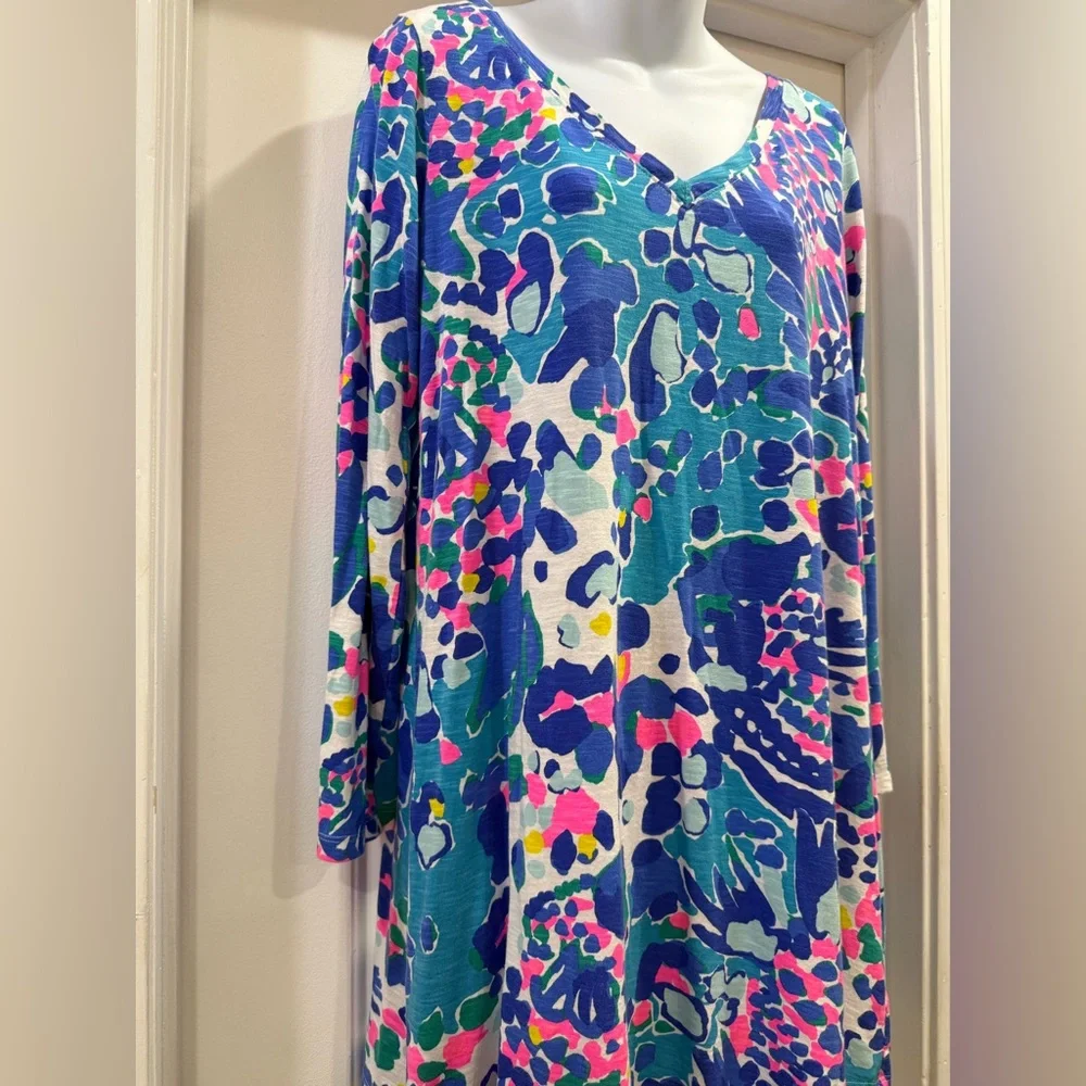 Lilly Pulitzer Christie Hit the Spot Dress Size Medium - Picture 1 of 10